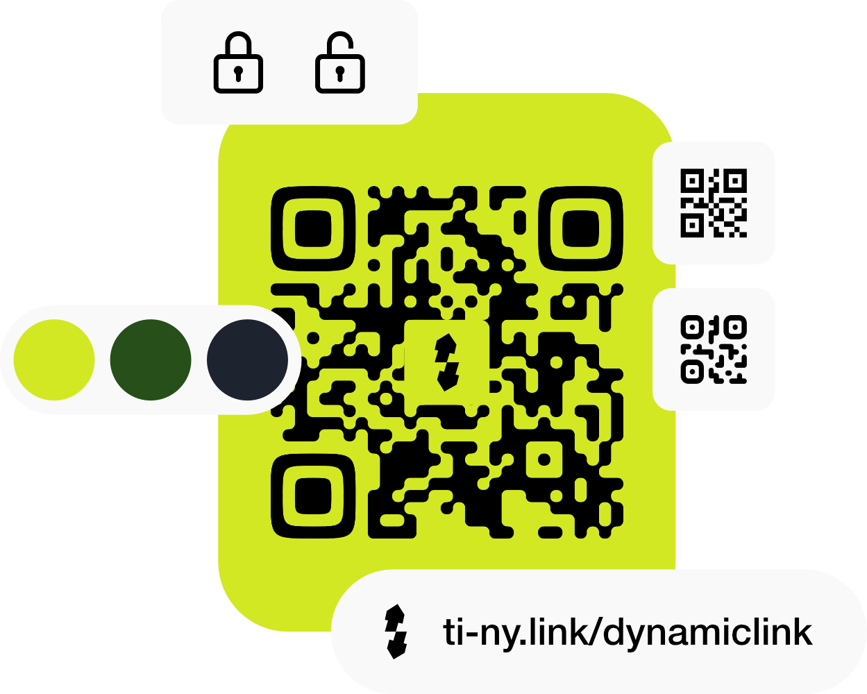 Screenshot of the app QR code system page